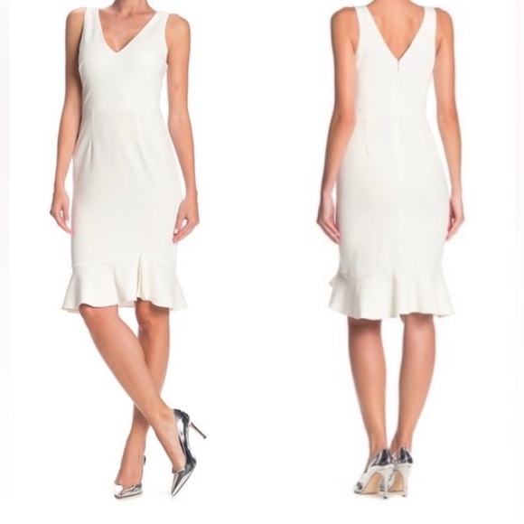 Betsey Johnson Vanilla Frosting (White) Dress Size 8 NWT - Picture 1 of 5